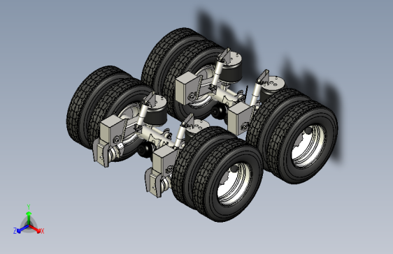 悬架 60000 磅气囊