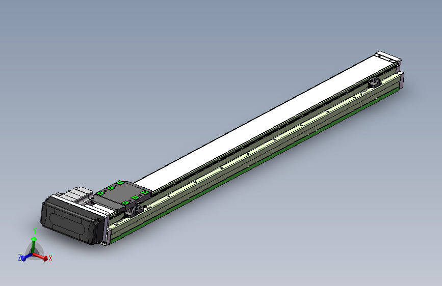 内嵌式直线模组滑台