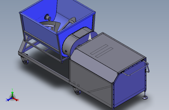 自动翻拌和面机