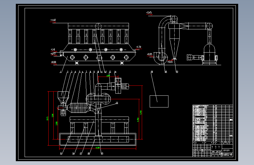 ZLG8.0X1.2振动流化床干燥机