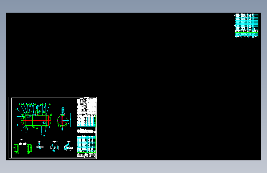 14立方米液氮储罐设计（CAD+说明书）