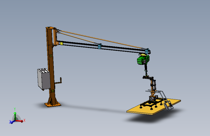 光伏安装助力臂