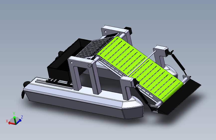 水面垃圾清理船