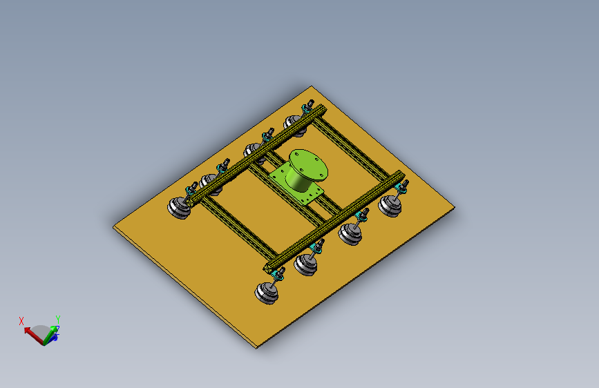 真空吸盘爪子安装臂