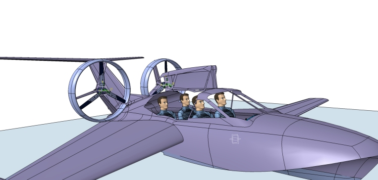 地效飞行器造型 STP格式