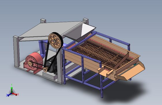 谷物清选机械的结构设计