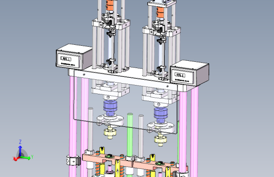 双工位伺服压机