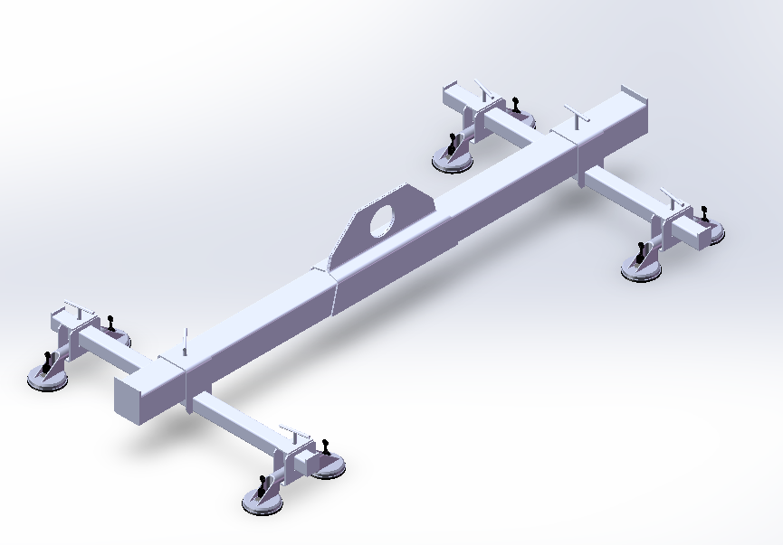 吸盘式提升结构