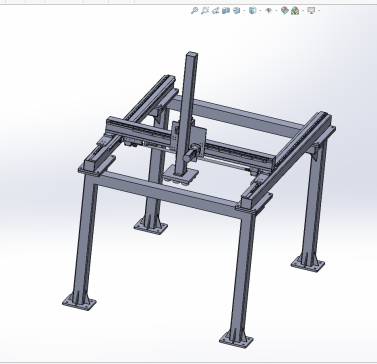 板材吸盘式机械手设计【龙门机械手】【含三维 二维 说明书】