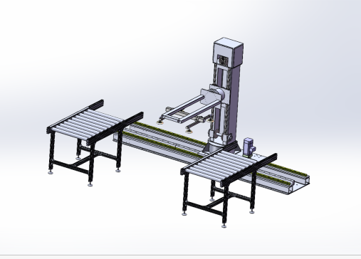 玻璃反转机设计含三维二维说明书 1652047