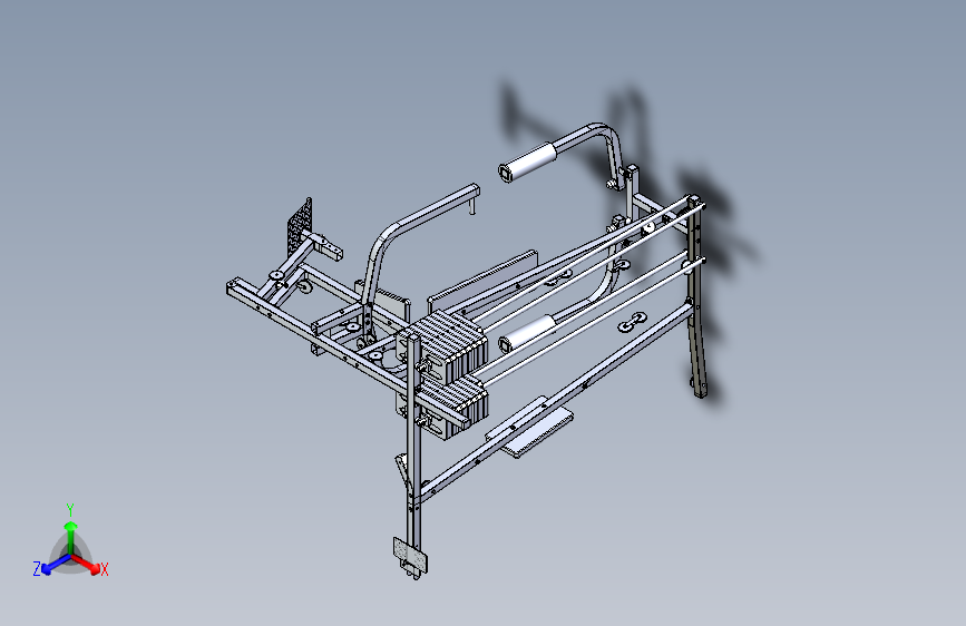 多功能健身器材结构