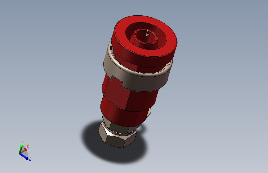 4mm香蕉头接线插座-M12