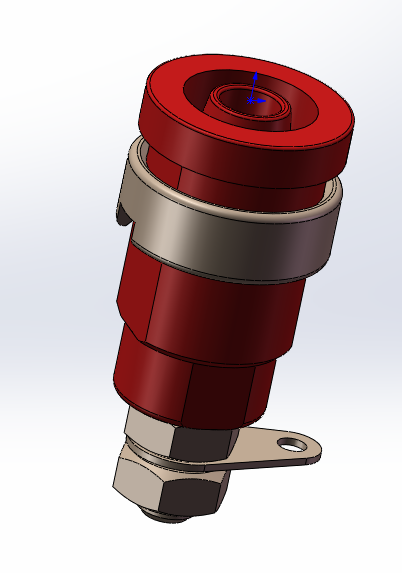 4mm香蕉头接线插座-M12
