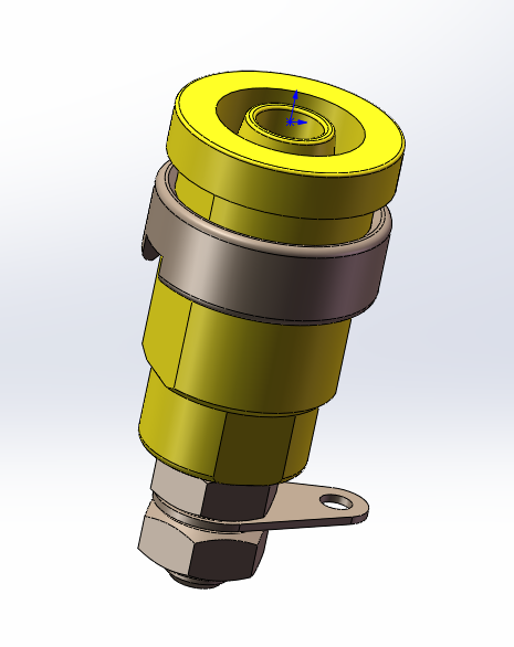 4mm香蕉头接线插座-M12