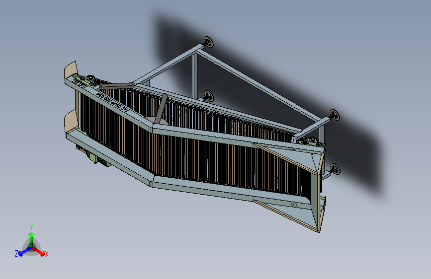 倾斜滚筒输送机