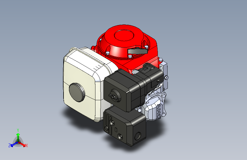 汽油机发动机模型