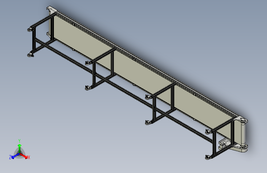 输送带机架装配体