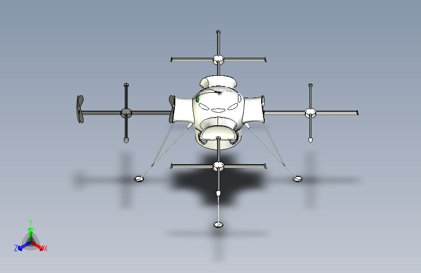 四轴航拍飞行器