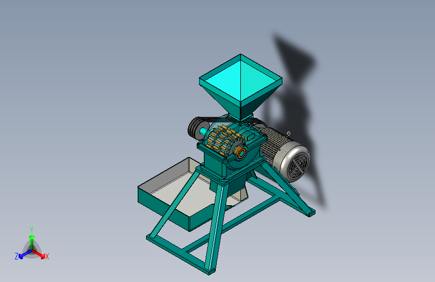 饲料搅拌粉碎机