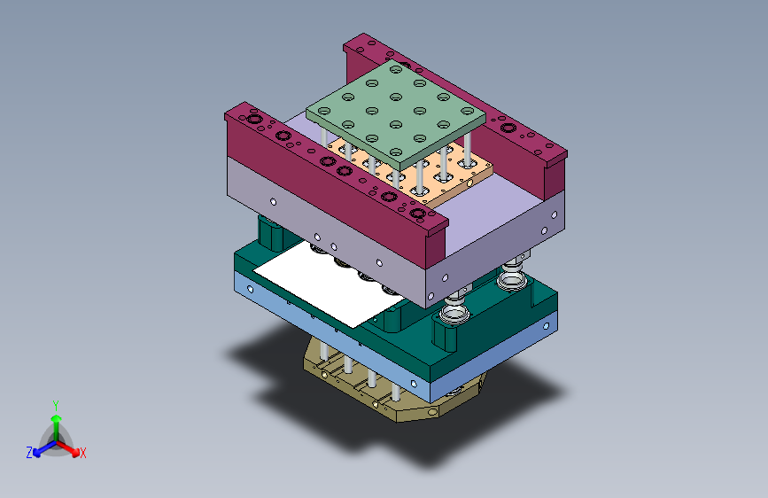 塑料杯注塑模具