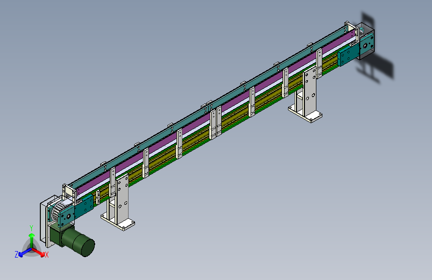 同步带轮输送线