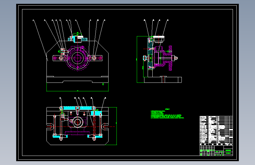 阀体工艺钻30孔夹具-- 1610409-200