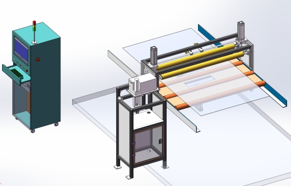 不锈钢板在线喷码检测设备