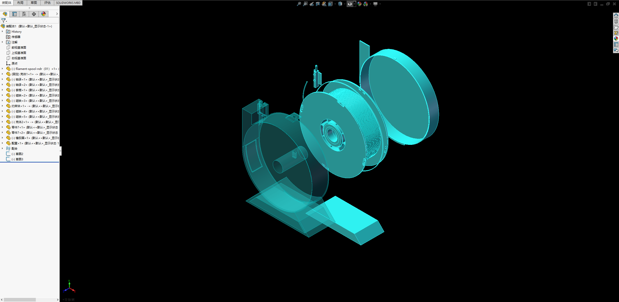 一种3D打印耗材盒