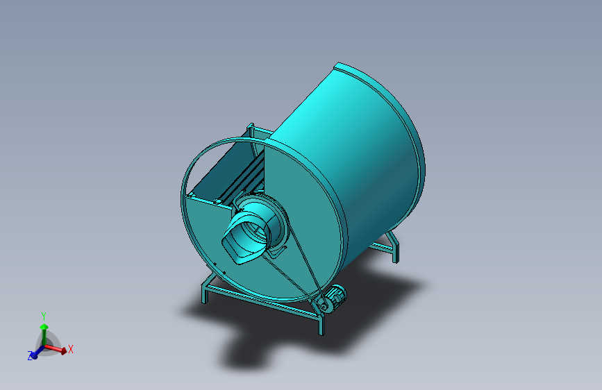 一种豆豉用逐级打散的筛洗设备