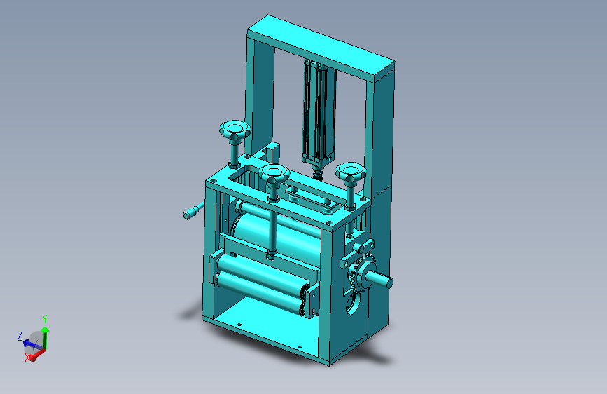 一种纸张的定量裁切装置
