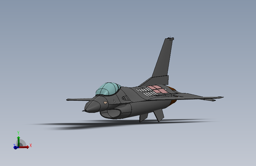 F-16C战鹰舰载机 sw24