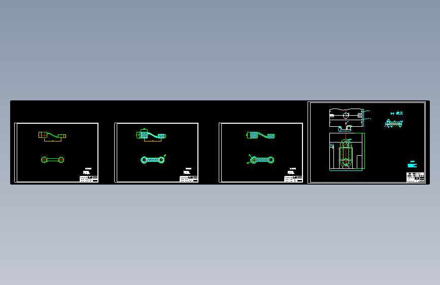 钛合金叶片锻模-带说明书
