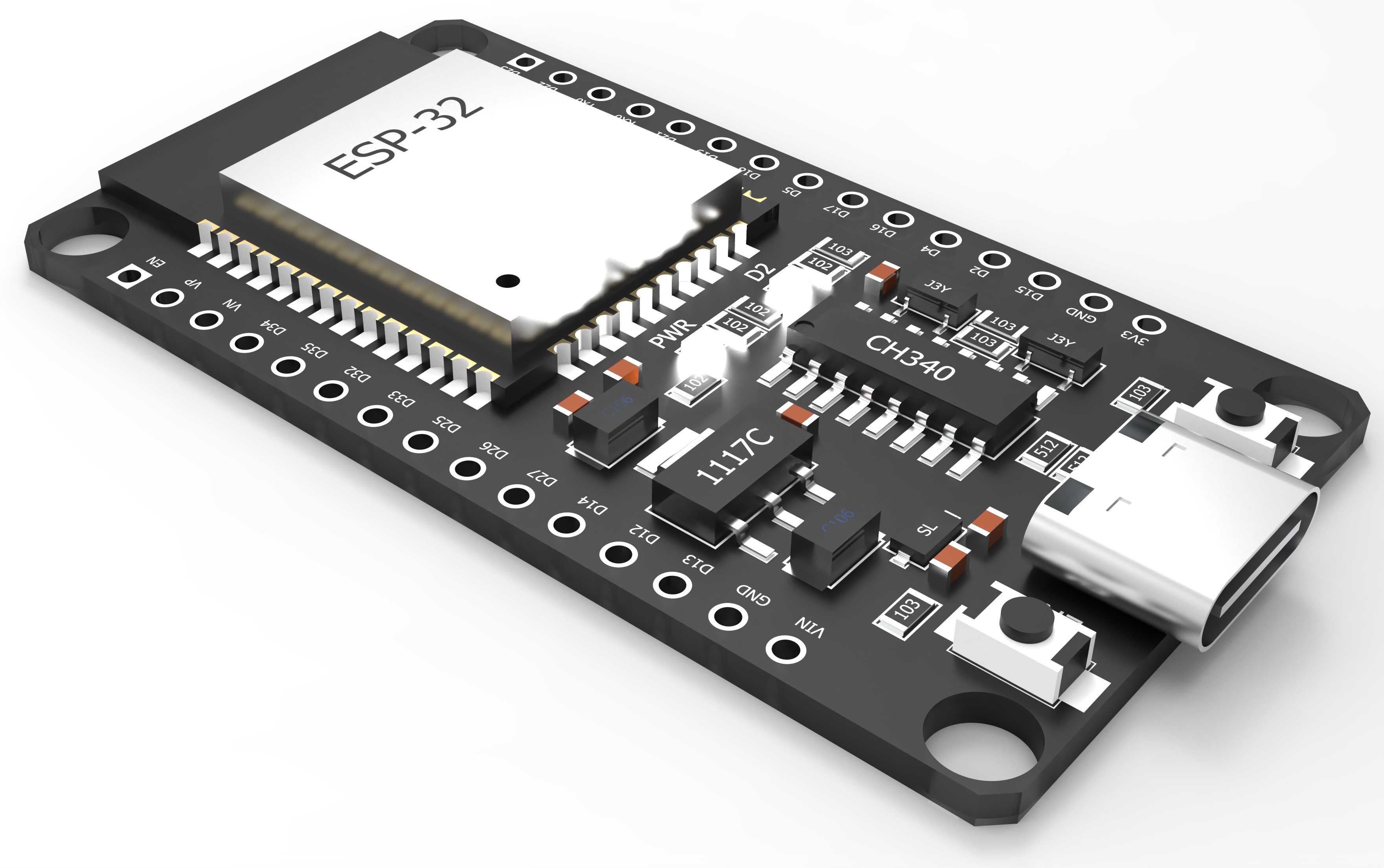 MC ESP32 (CH340)电子板