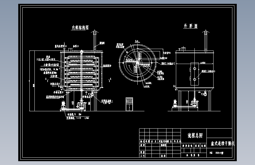 PLG1500-8盘式干燥机