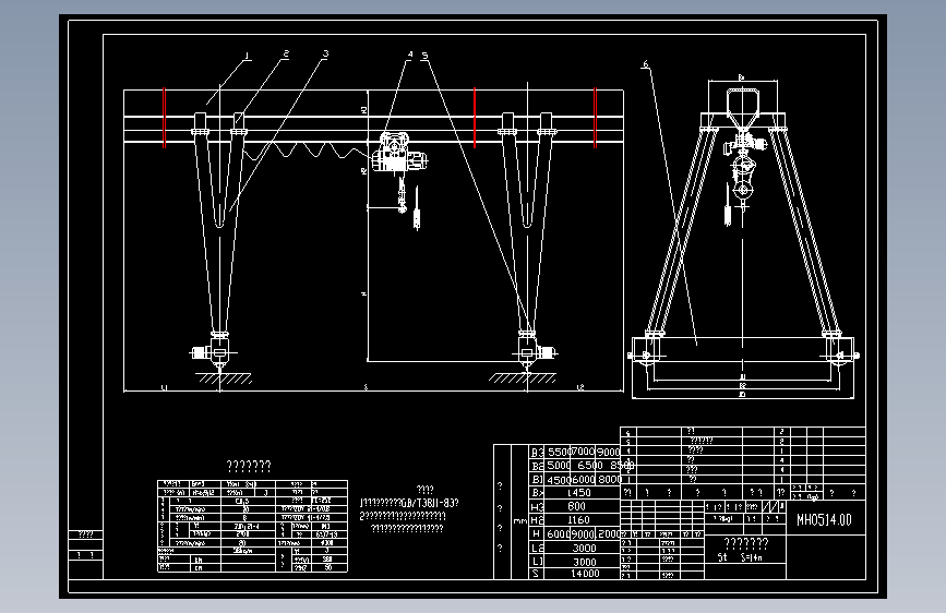 单梁龙门起重机