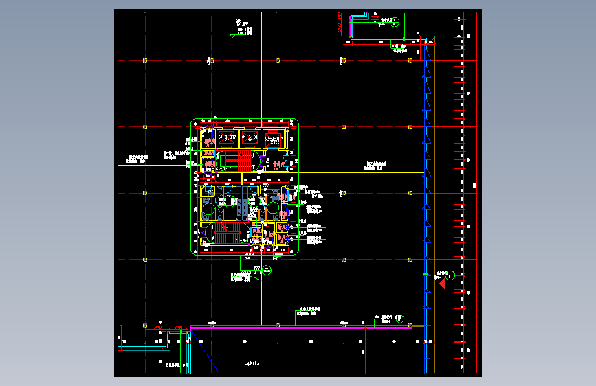 上海漕河泾北杨人工智能小镇一期工程（A3B-2地块地上建筑）平面施工图