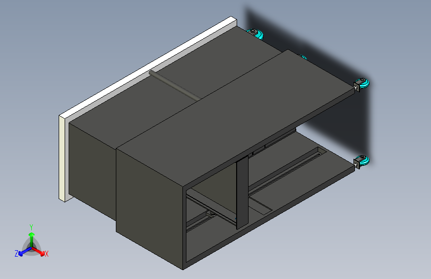 一种智能多工位柔性线量具定位柜