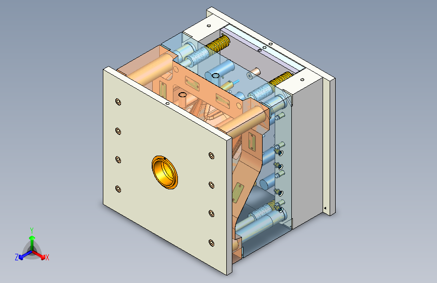 汽车灯罩模具--1634606-450