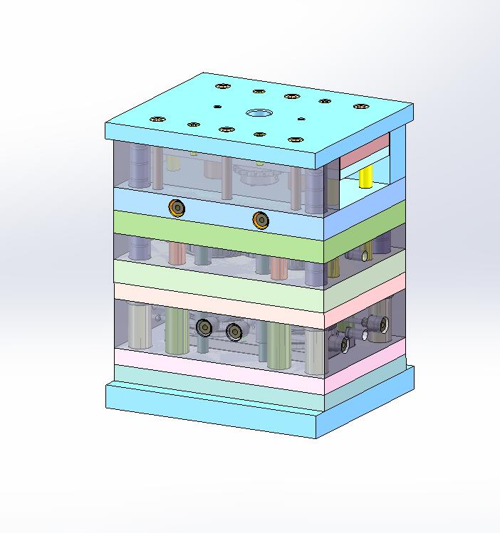A5 茶杯盖子塑胶模具