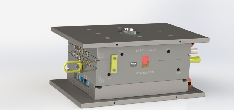 A15 小型防护箱外面板模具