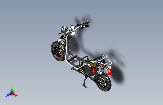 小龟王电动车 完整3D图