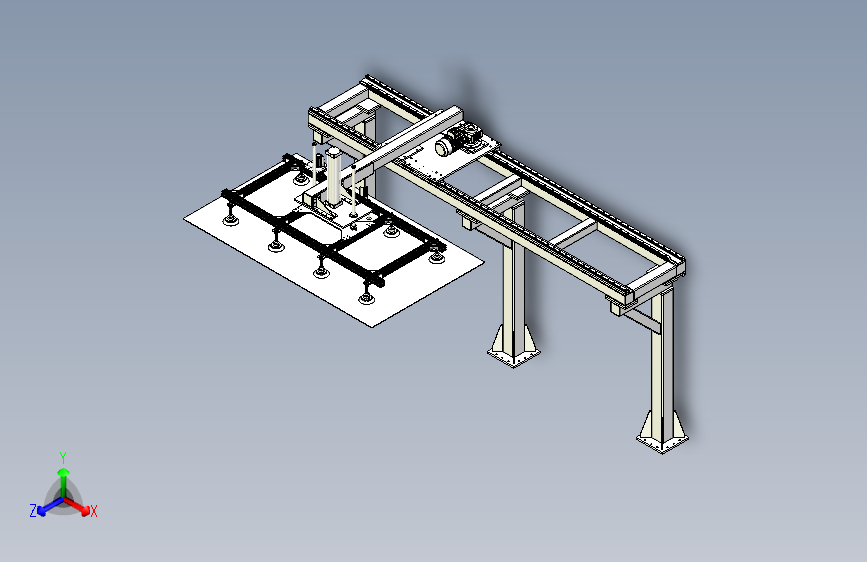 悬臂上料机械手