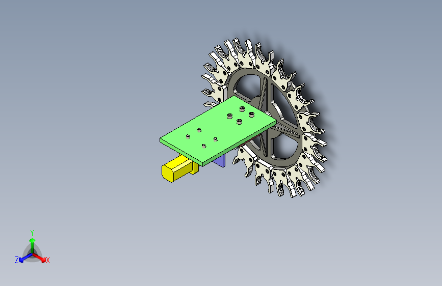 旋转式数控刀库