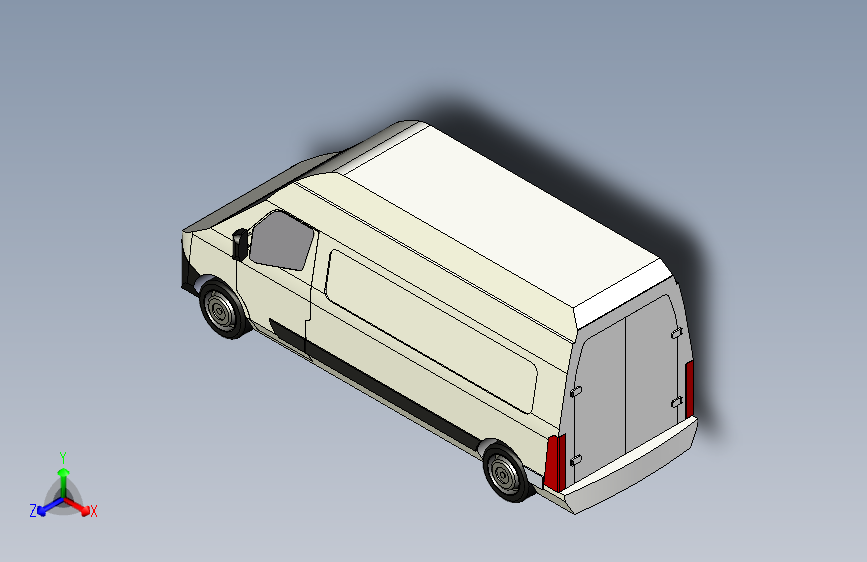 医疗救护车3D模型