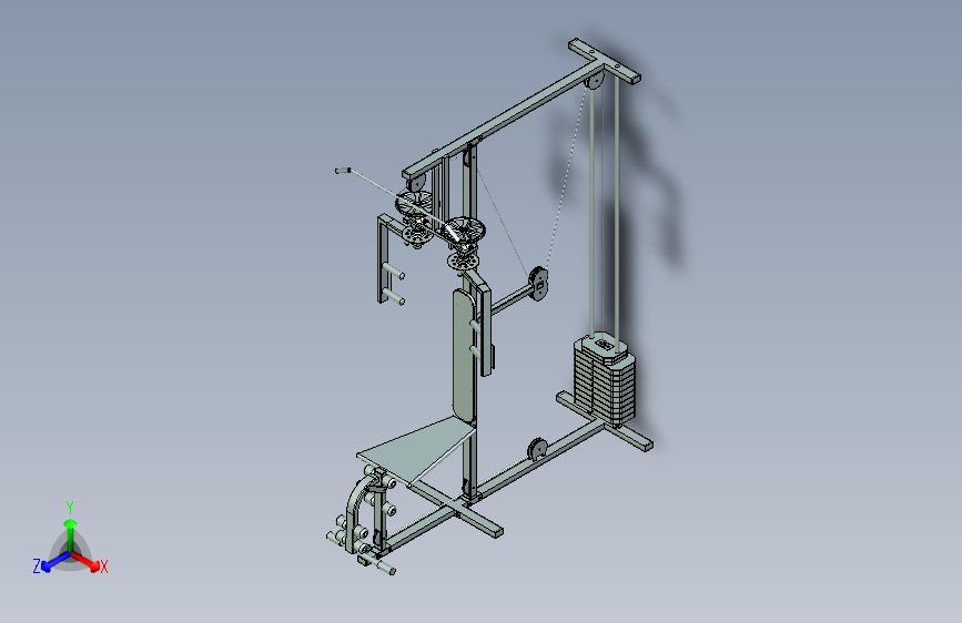 运动多功能健身器材