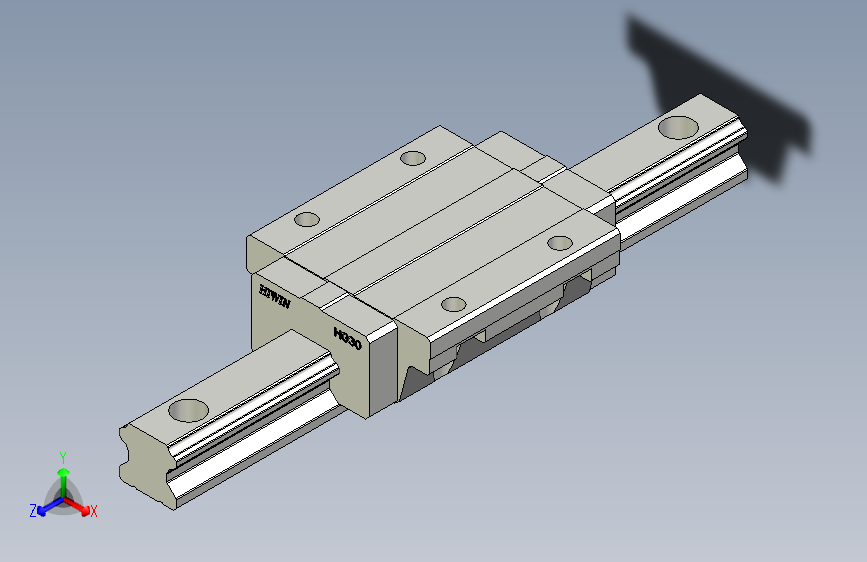 HIWIN上银线性导轨-HGW30HC1R280