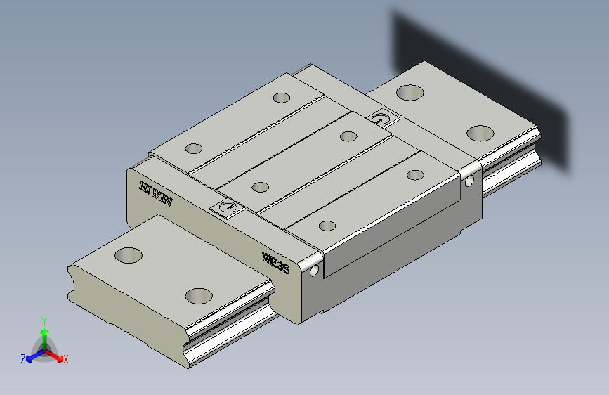 HIWIN上银线性导轨-WEH35CA1R200