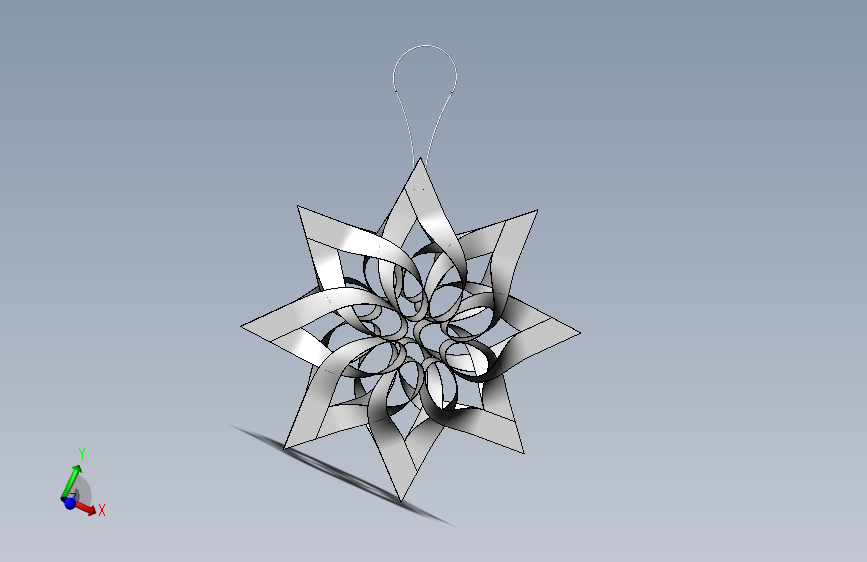 A0000150-挂件雪花