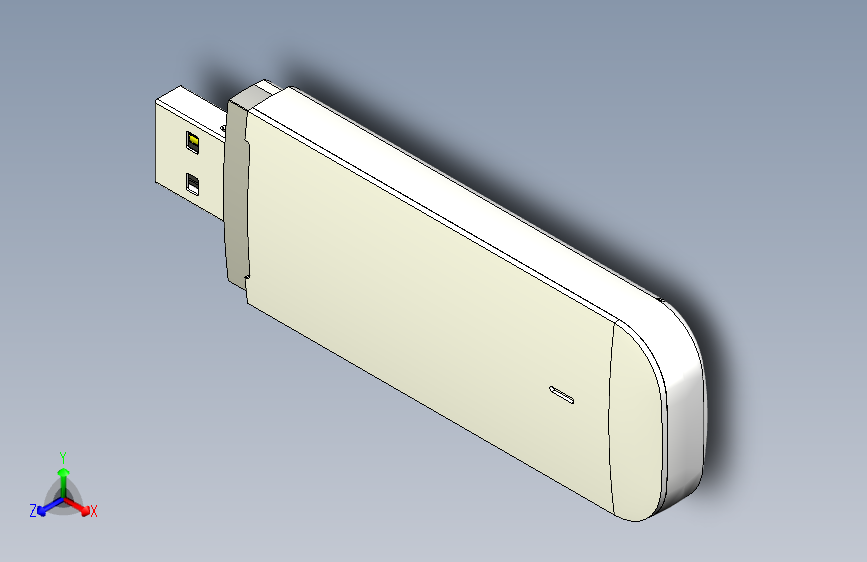华为E3372 USB LTE加密狗的简化模型