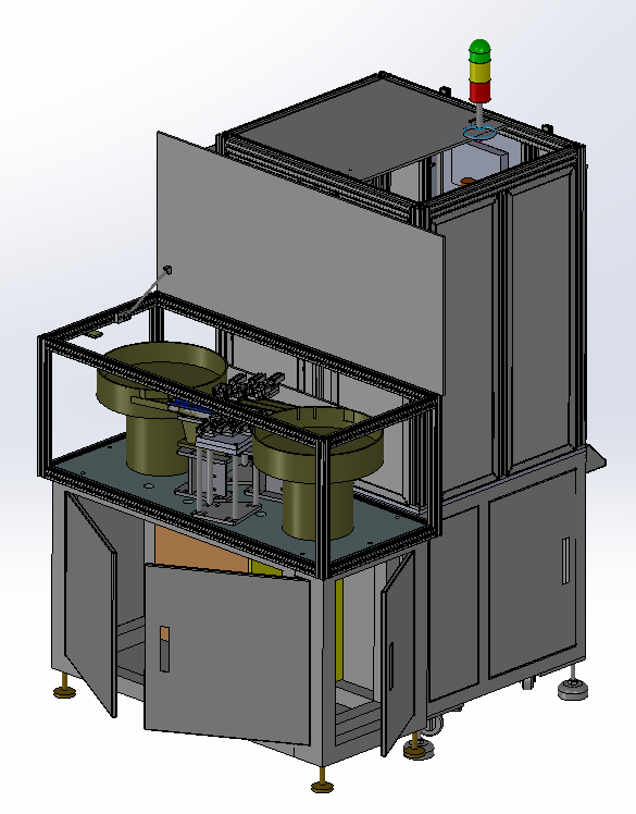 自动装配+锁螺丝机